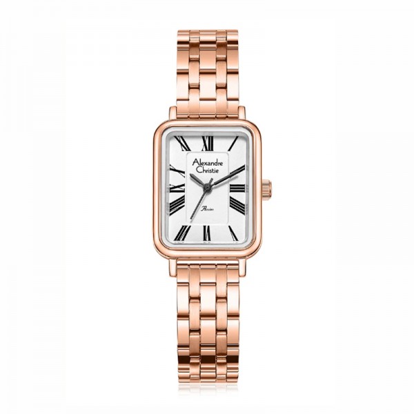 Alexandre Christie AC 2B60 Rosegold White LHBRGSL1